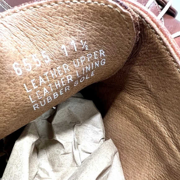 BOEMOS Brown Lace Up Leather Shoes Size 11.5 main image 9